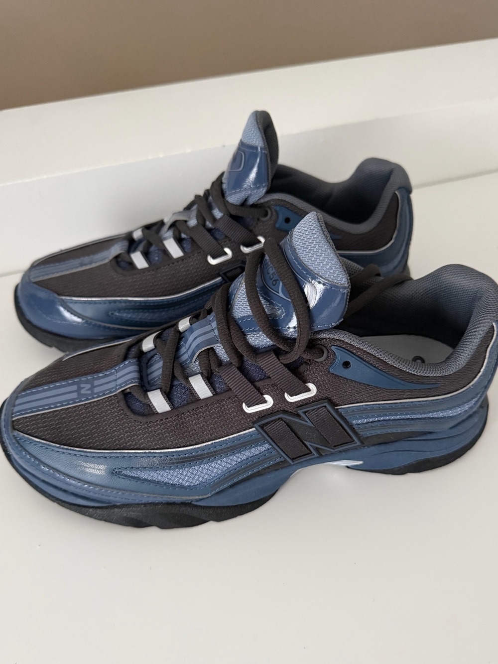 New Balance RC56 Black / Blue Gemstone size 7